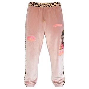 Death Row Records Velvet Velour Cheetah Leopard Joggers Sz 4XL Monkey Smoke NEW